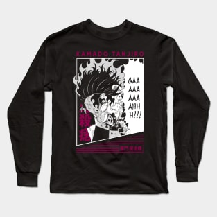 Tanjiro Manga Fanart Long Sleeve T-Shirt